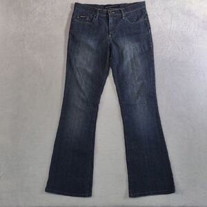 Squeeze Dark Blue Flare Jeans